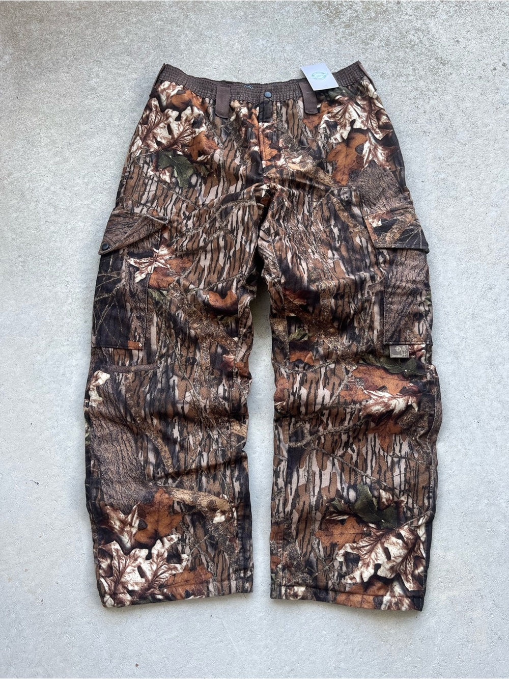 Realtree Men's Hunting Cargo Pants - Brown Camo
